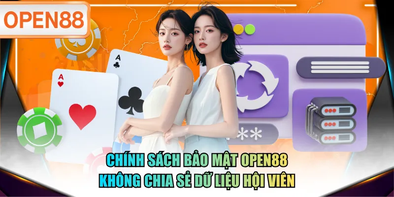 Chính sách bảo mật OPEN88 không chia sẻ dữ liệu hội viên